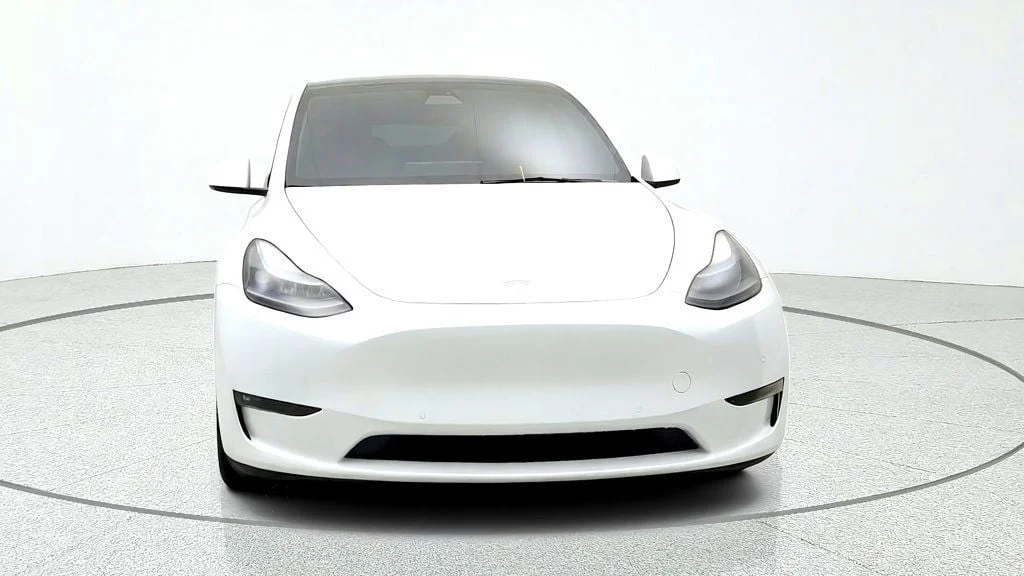 Used 2022 Pearl White Multi-Coat Tesla Performance AWD image 2