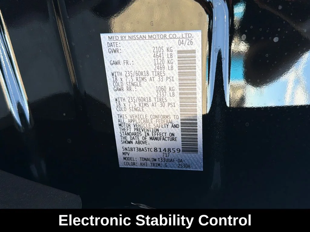 Used 2026 Black Nissan SV image 31