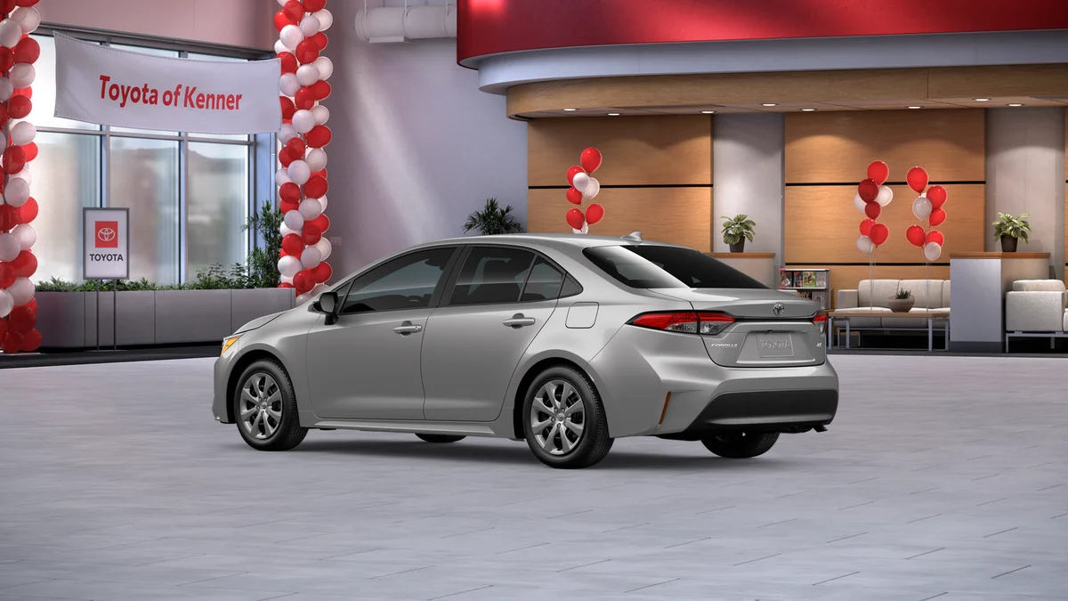 New 2026 Classic Silver Metallic Toyota LE image 6