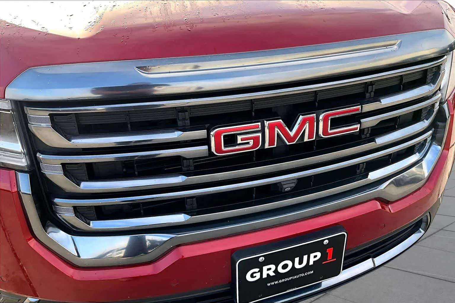 Used 2023 VOLCANIC RED TINCOAT GMC AT4 image 58