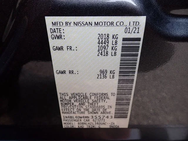 Used 2021 Gray Nissan 2.5 SV image 18