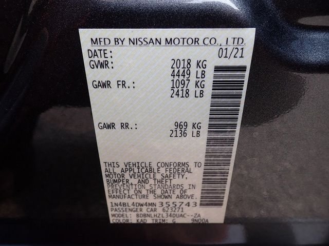 Used 2021 Gray Nissan 2.5 SV image 18