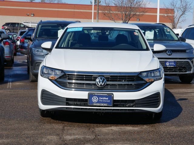 Certified 2023 Volkswagen Jetta S with VIN 3VW5M7BU6PM061988 for sale in Inver Grove Heights, Minnesota