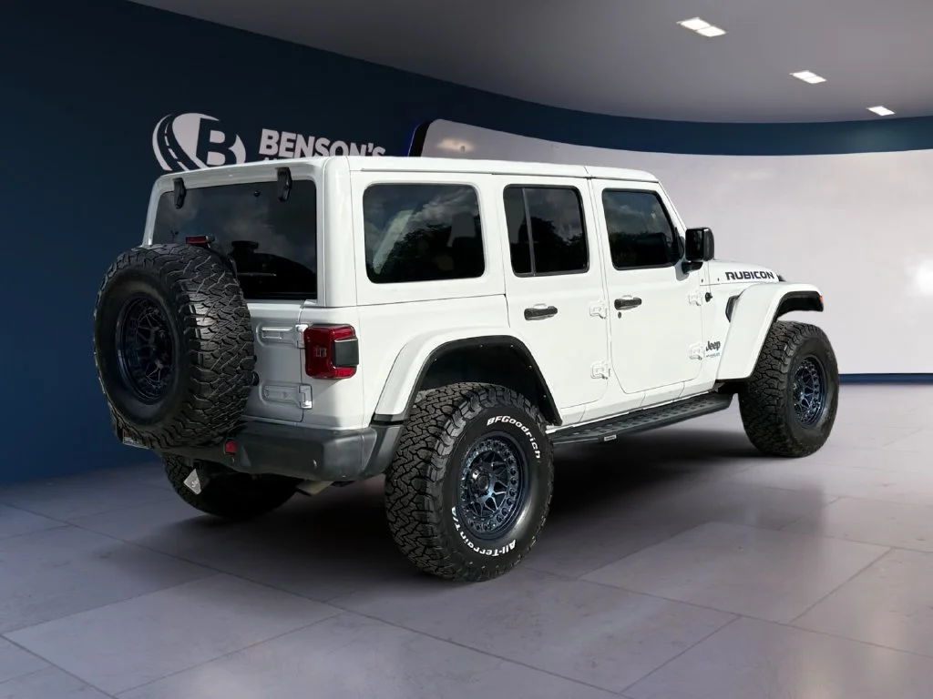Used 2021 White Jeep Unlimited Rubicon 4xe image 5