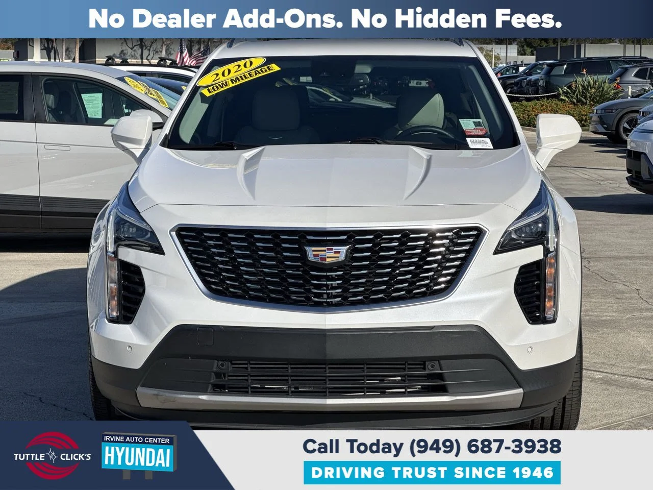 Used 2020 CRYSTAL WHITE TRI CADILLAC TRUCK AWD PREMIUM LUXUR image 11