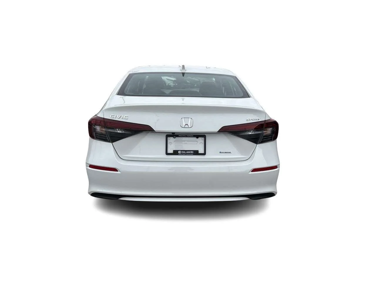 Used 2025 Platinum White Pearl Honda Sport eCVT Sedan Certified Pre-Owned   No Accident image 12