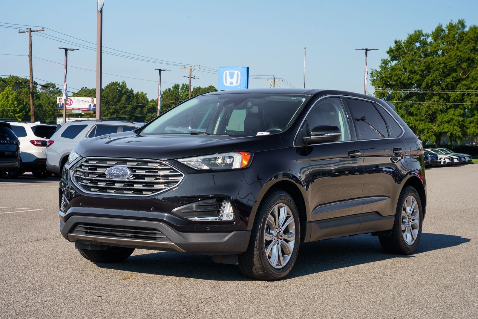 Used 2024 Black Ford Titanium image 3