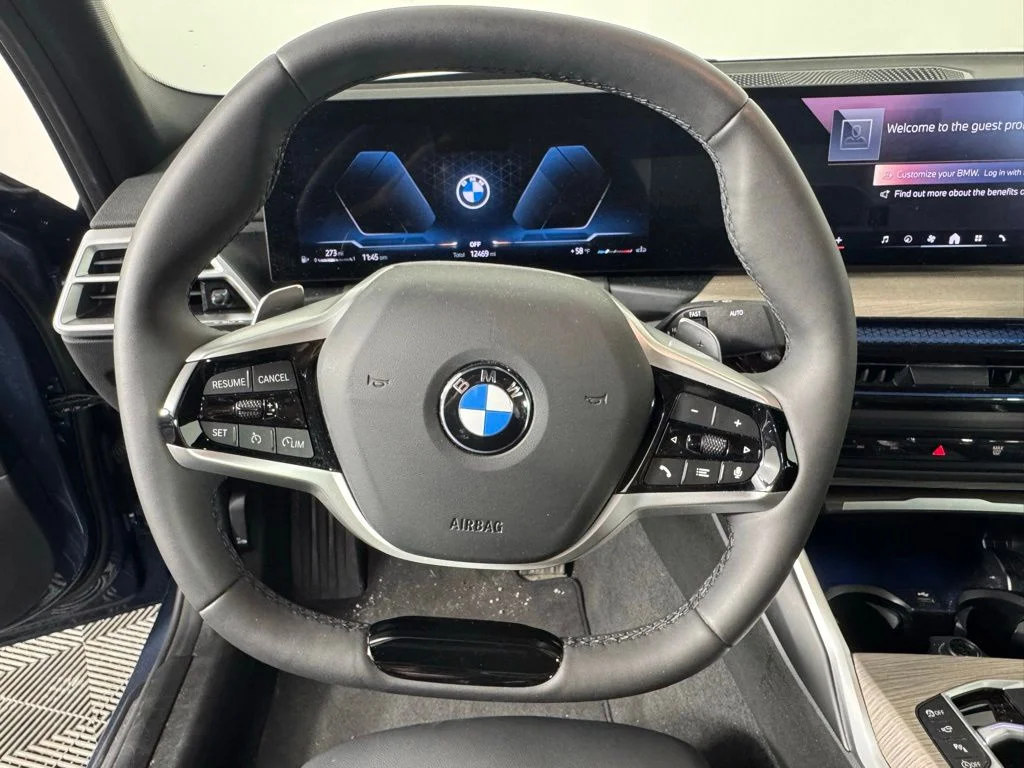 Certified Used 2025 Arctic Race Blue metallic BMW 330i xDrive image 14