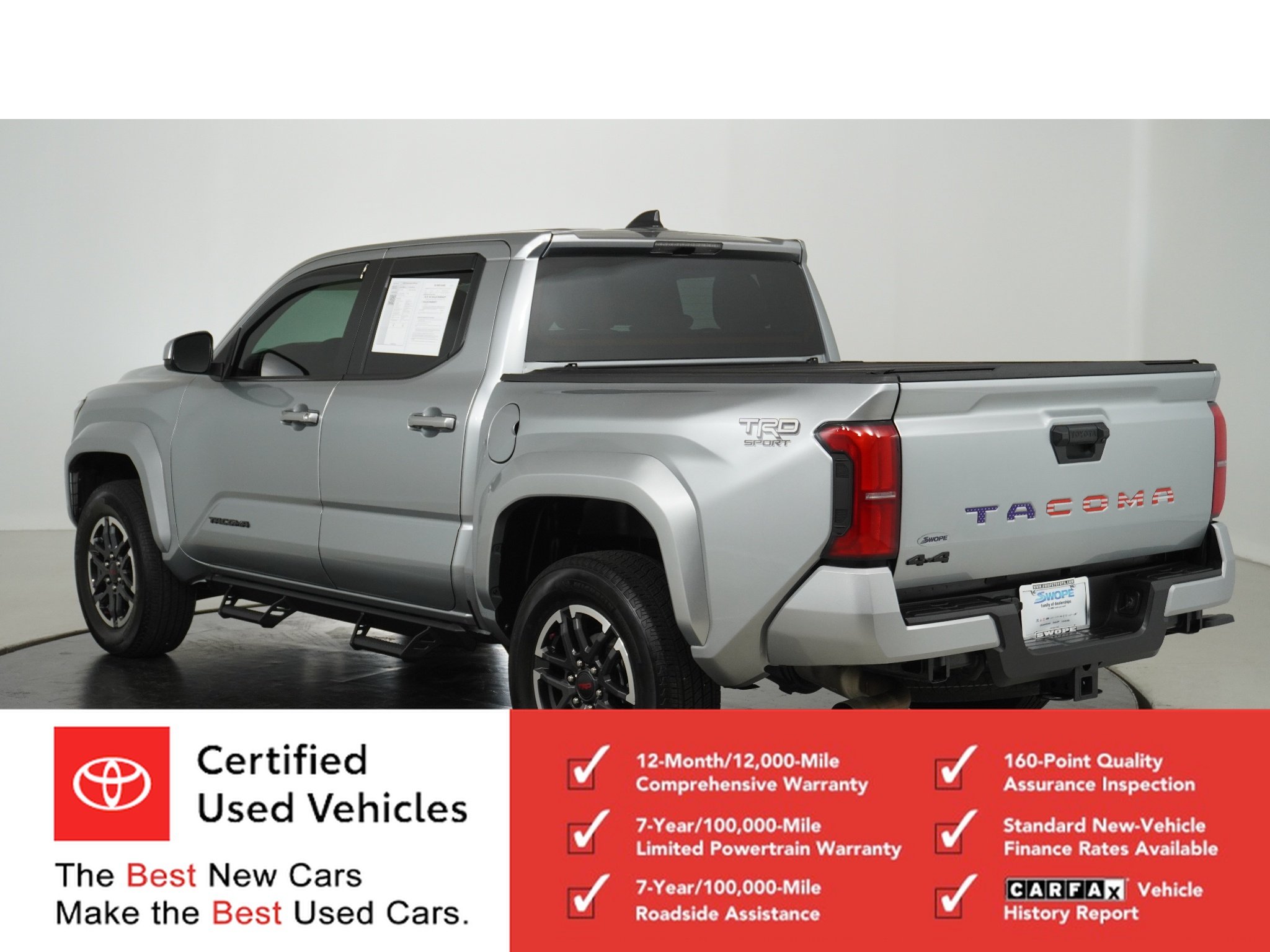 Used 2025 Celestial Silver Metallic Toyota TRD Sport image 5
