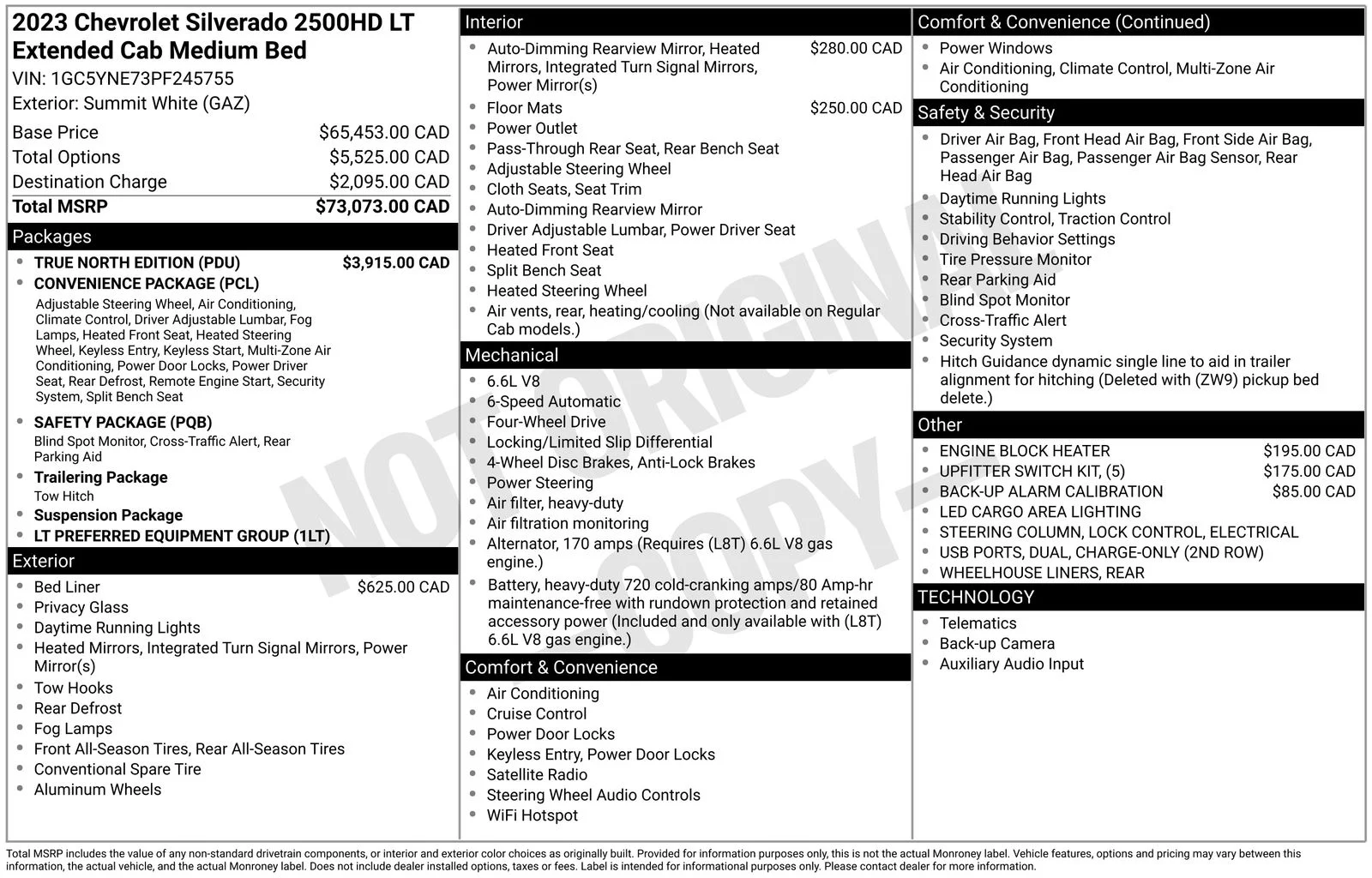 Certified Used 2023 White Chevrolet LT image 35