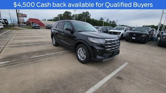 New 2026 Agate Black Metallic Ford Active image 2