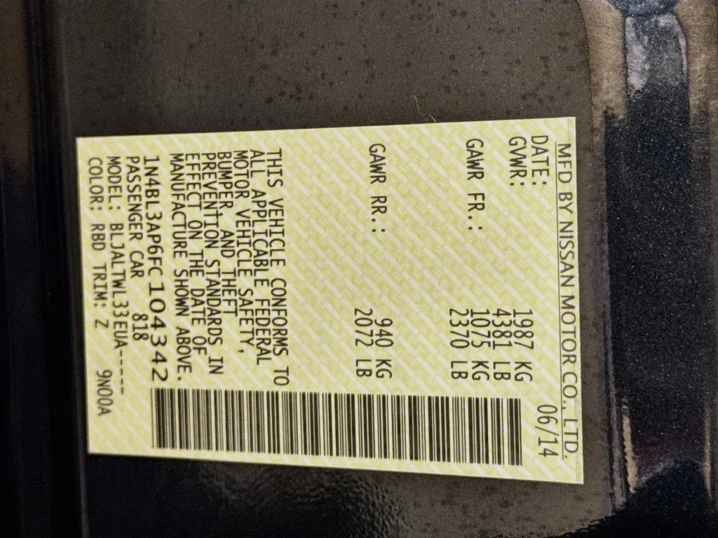 Used 2015 Blue Nissan 3.5 SL image 40