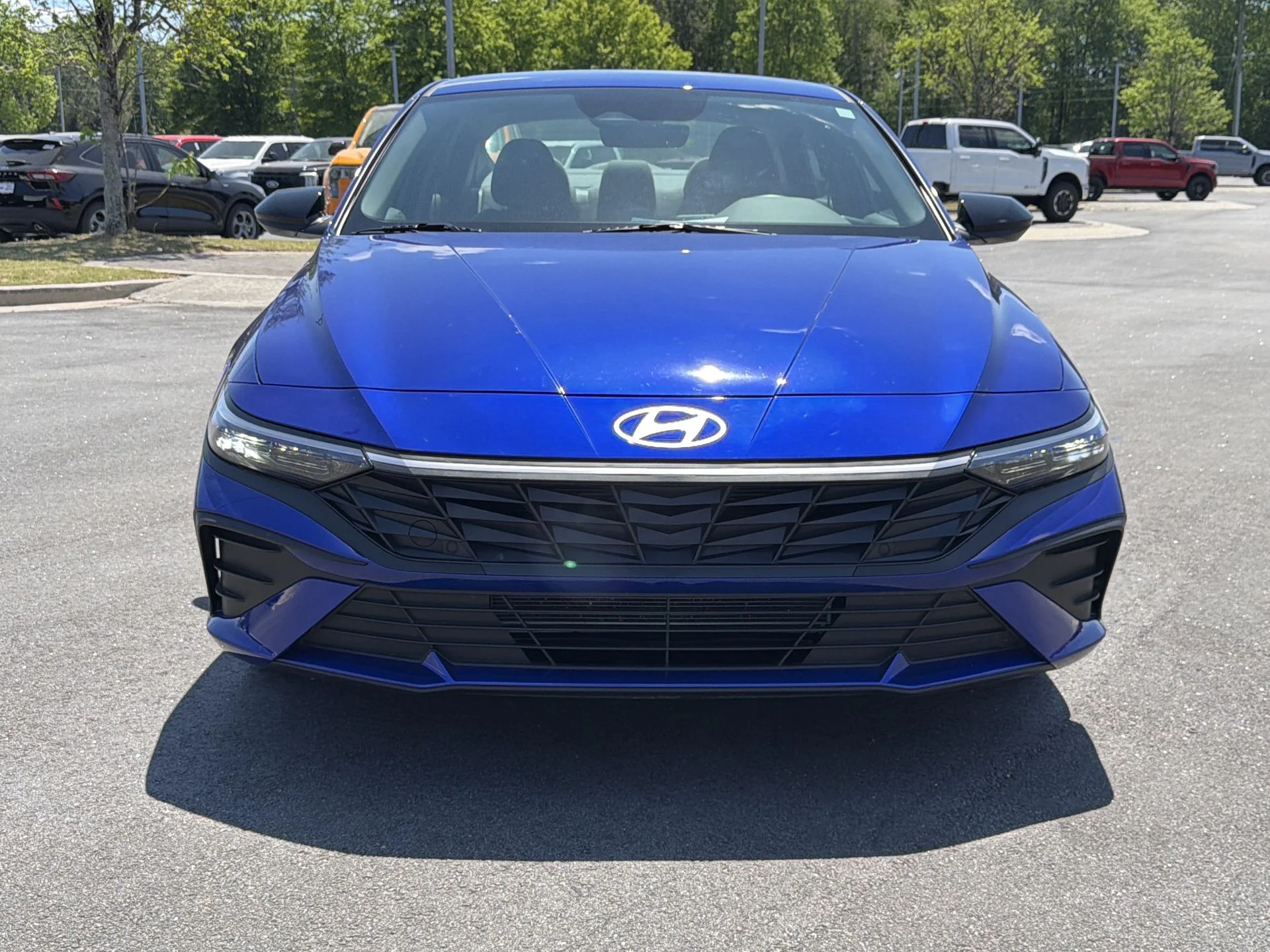 Certified Used 2025 Intense Blue Hyundai SEL Sport image 29
