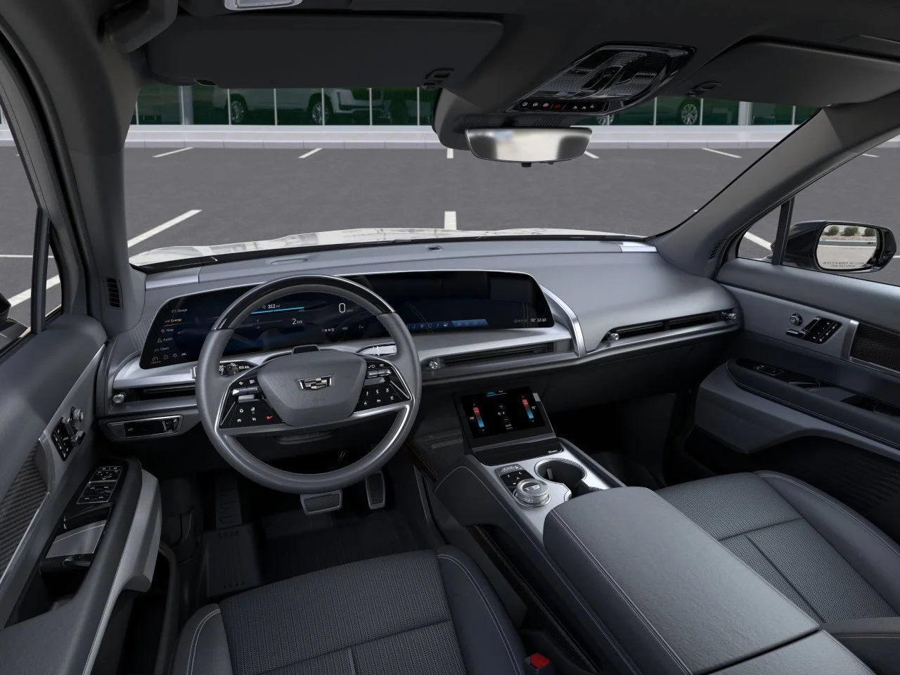New 2027 Argent Silver Metallic Cadillac Sport image 3