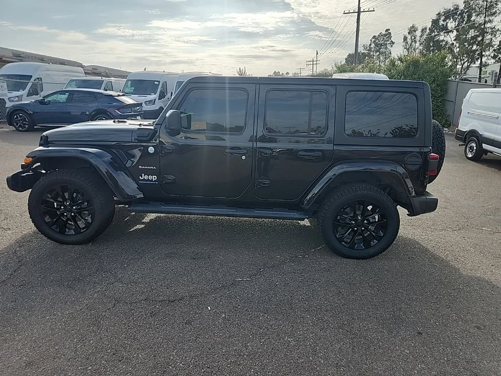 Used 2023 Black Jeep Sahara 4xe image 9