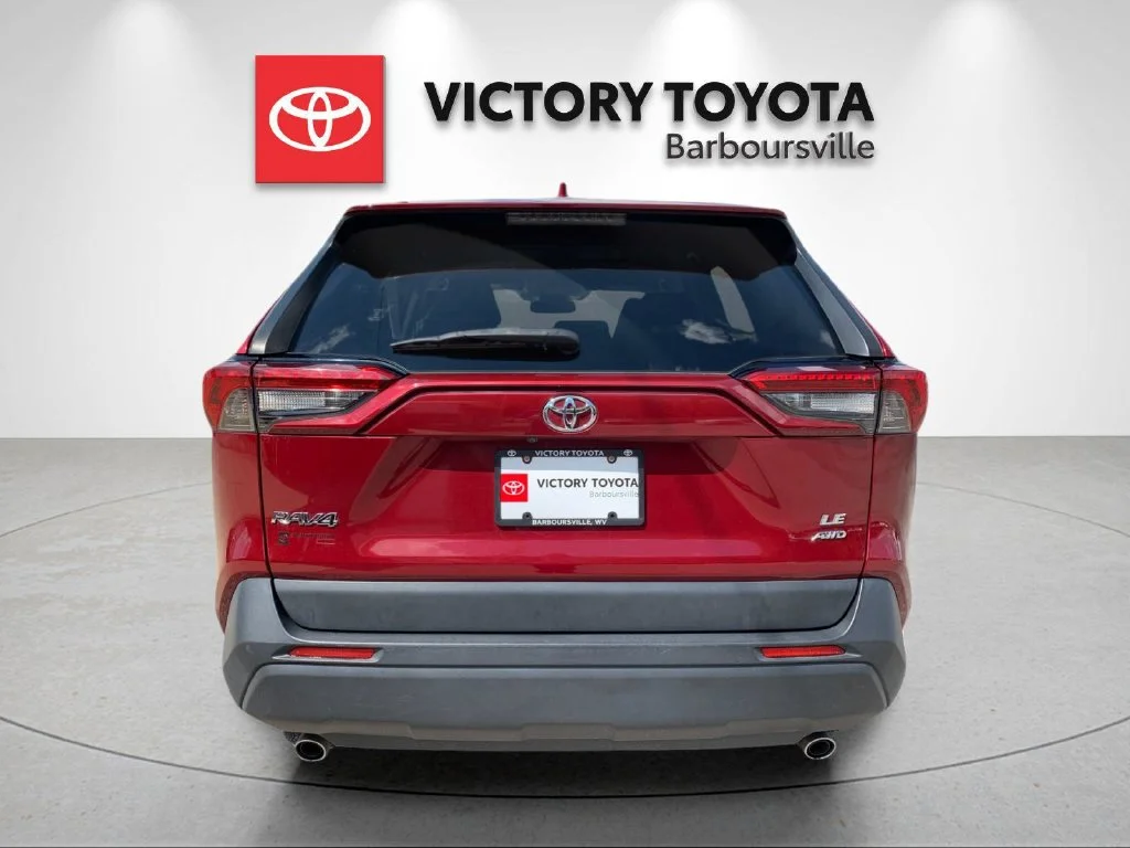 Used 2021 Red Toyota LE image 4