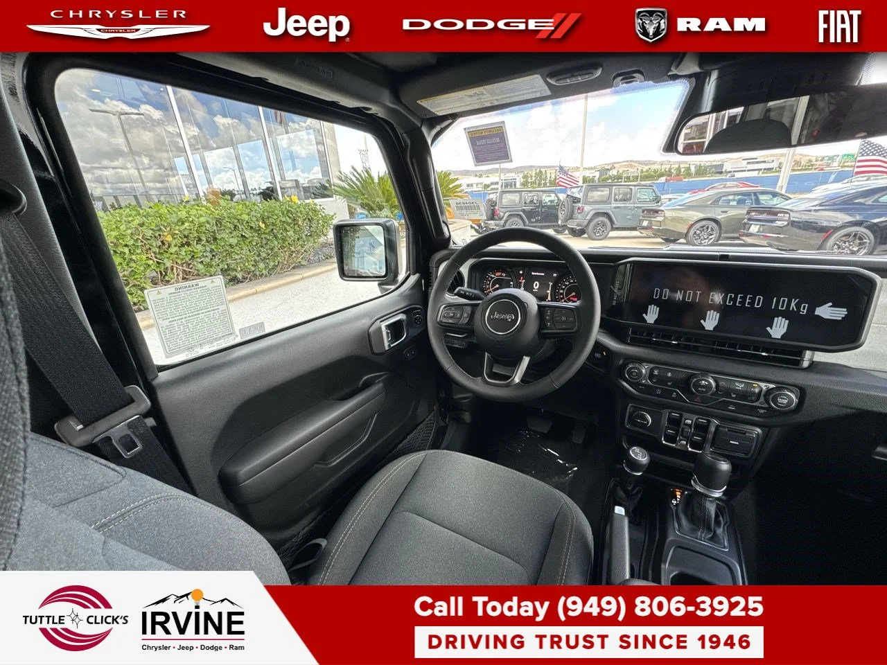 New 2027 Black Clear-Coat Paint Jeep Sport S image 7