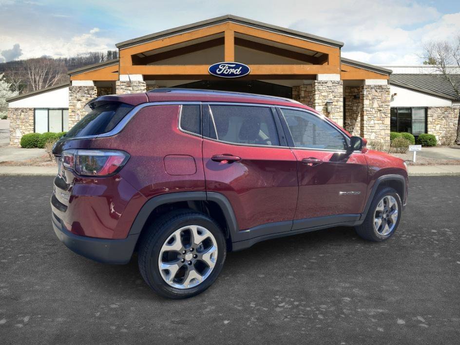Used 2021 Velvet Red Pearlcoat Jeep Limited image 6