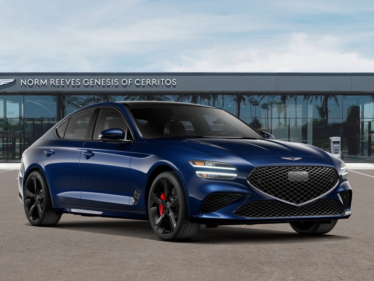 New 2026 Capri Blue Genesis 3.3T Sport Prestige image 2