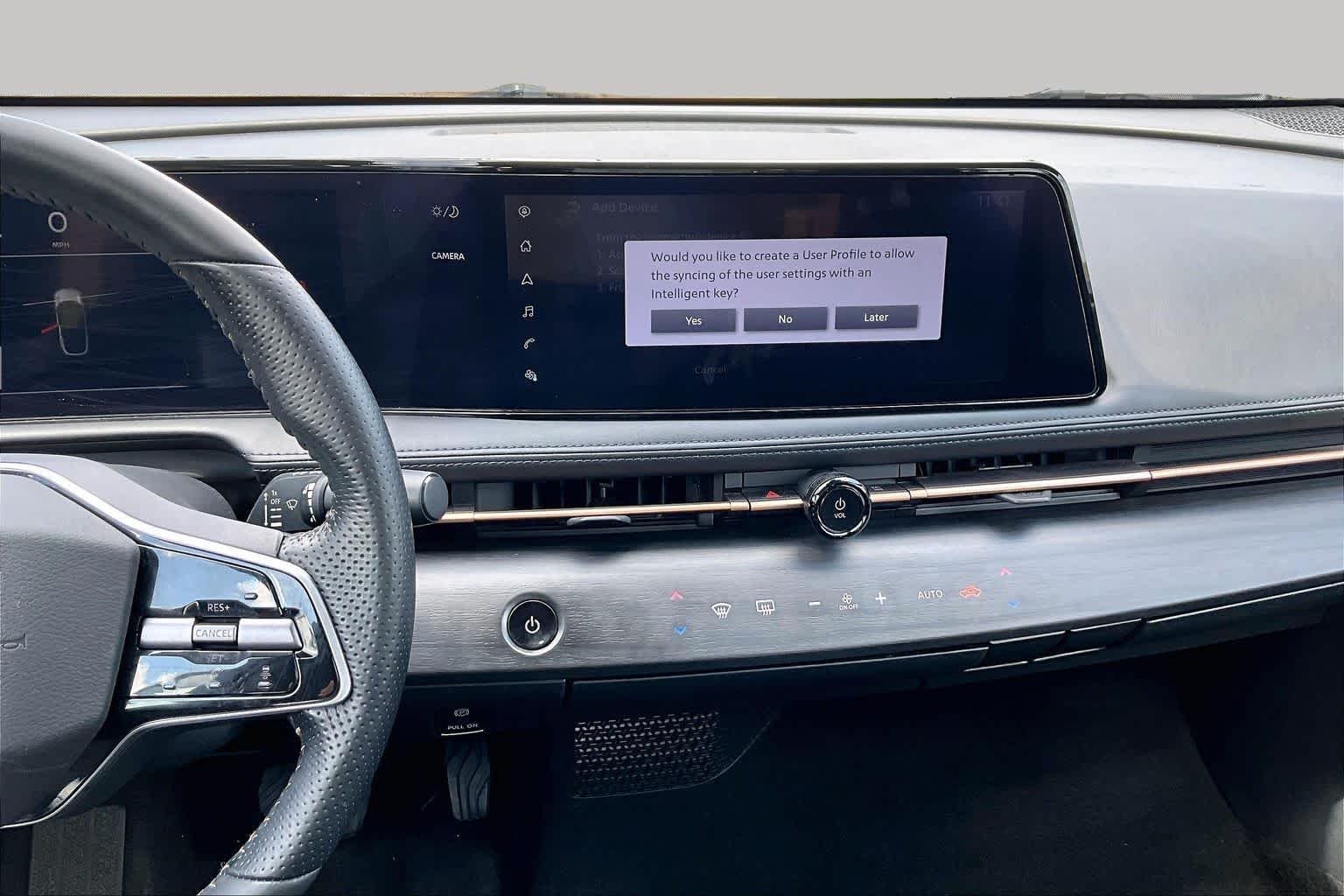 Certified Used 2023 Black Diamond Pearl Nissan VENTURE+ image 6