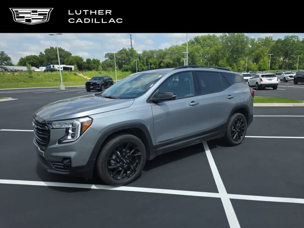 Used 2023 Sterling Metallic GMC SLT image 1