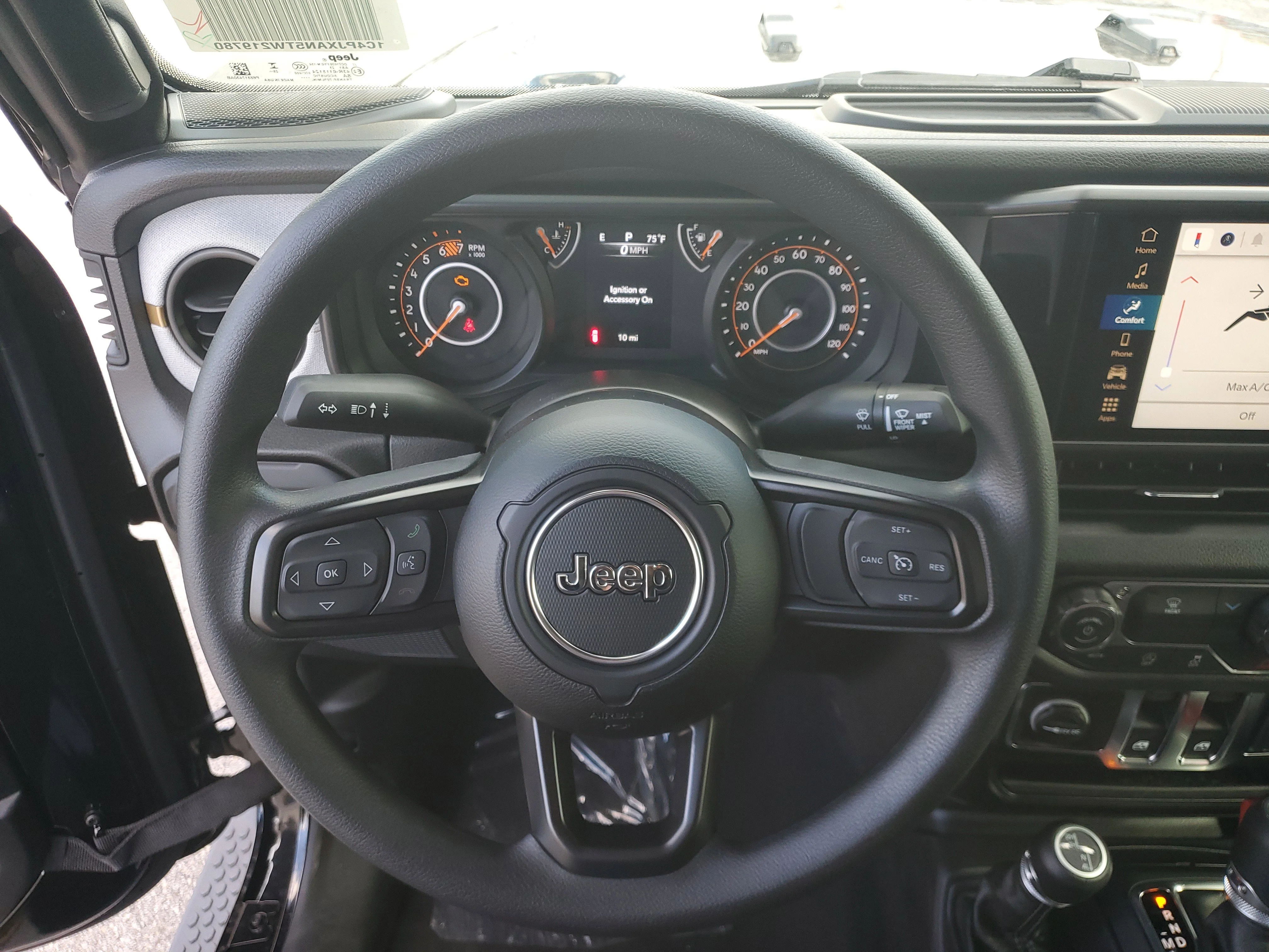New 2026 Black Clearcoat Jeep Sport image 12