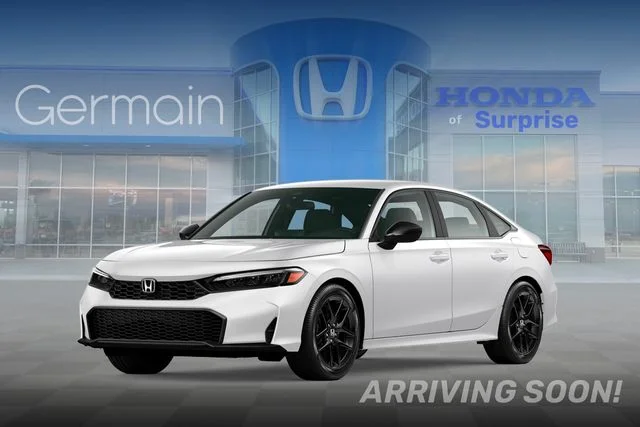 New 2026 Platinum White Pearl Honda Sport Sedan image 1