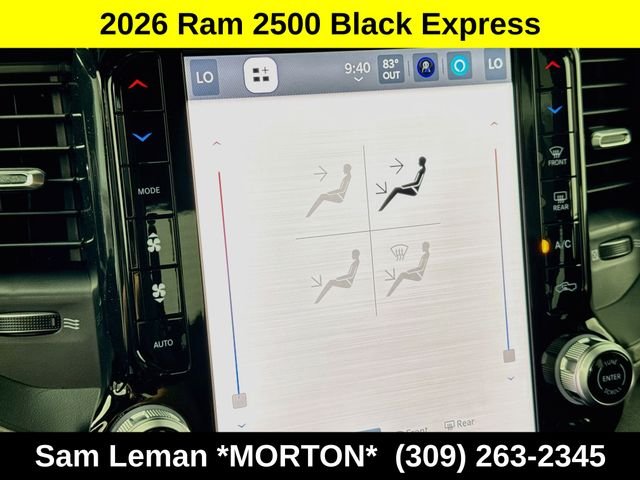 New 2026 Diamond Black Crystal Pearlcoat Ram  image 16