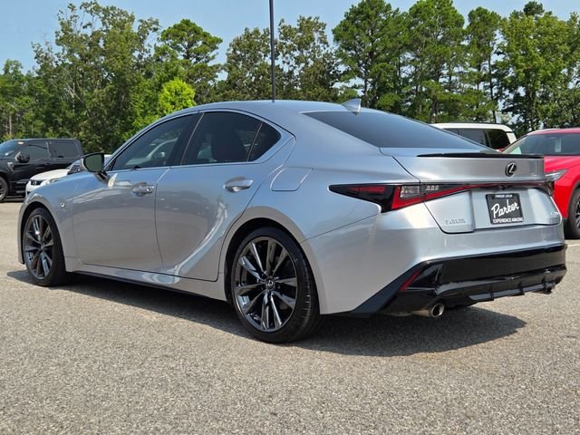 Certified Used 2022 Silver Lexus 350 F SPORT image 3