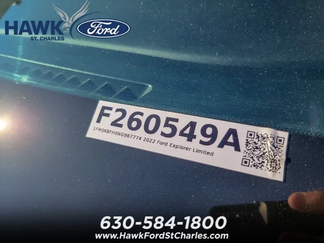 Certified Used 2022 Star White Ford Limited image 53