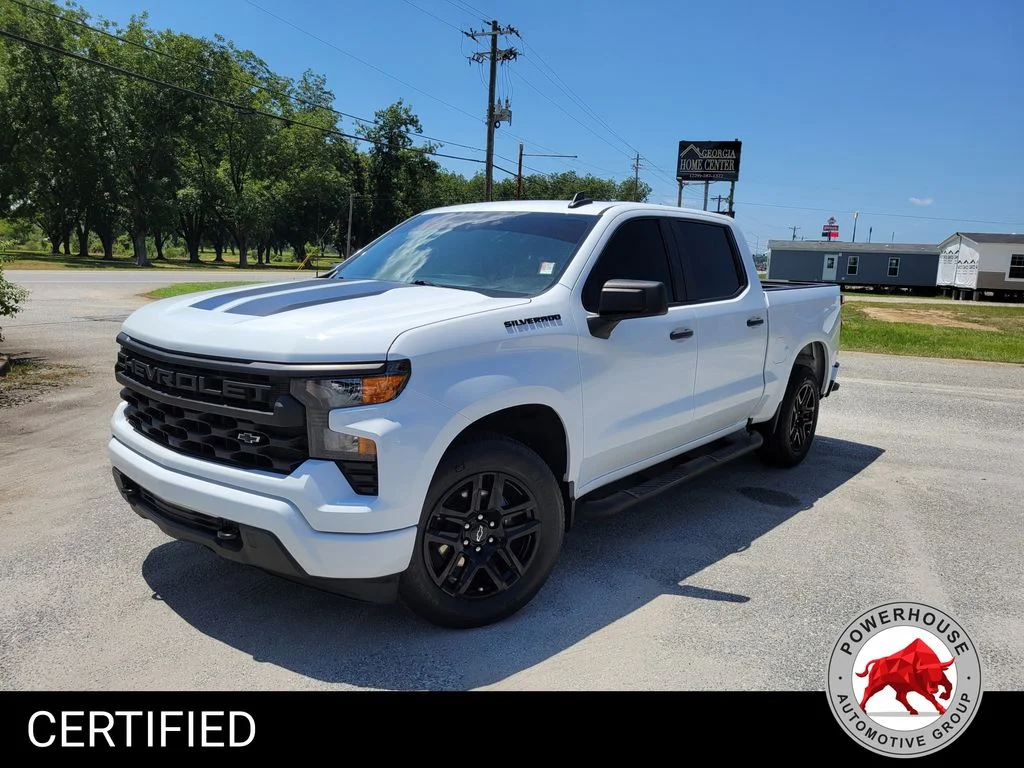 Certified Used 2023 White Chevrolet Custom image 1