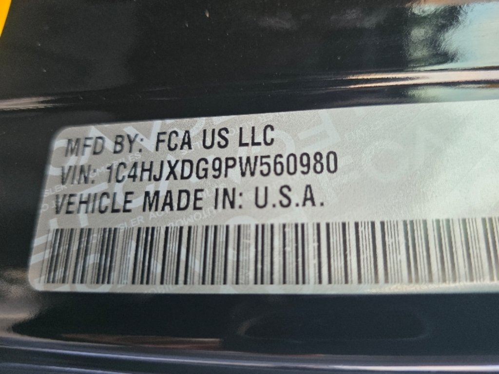 Used 2023 Black Clear Coat Jeep Sport S image 35