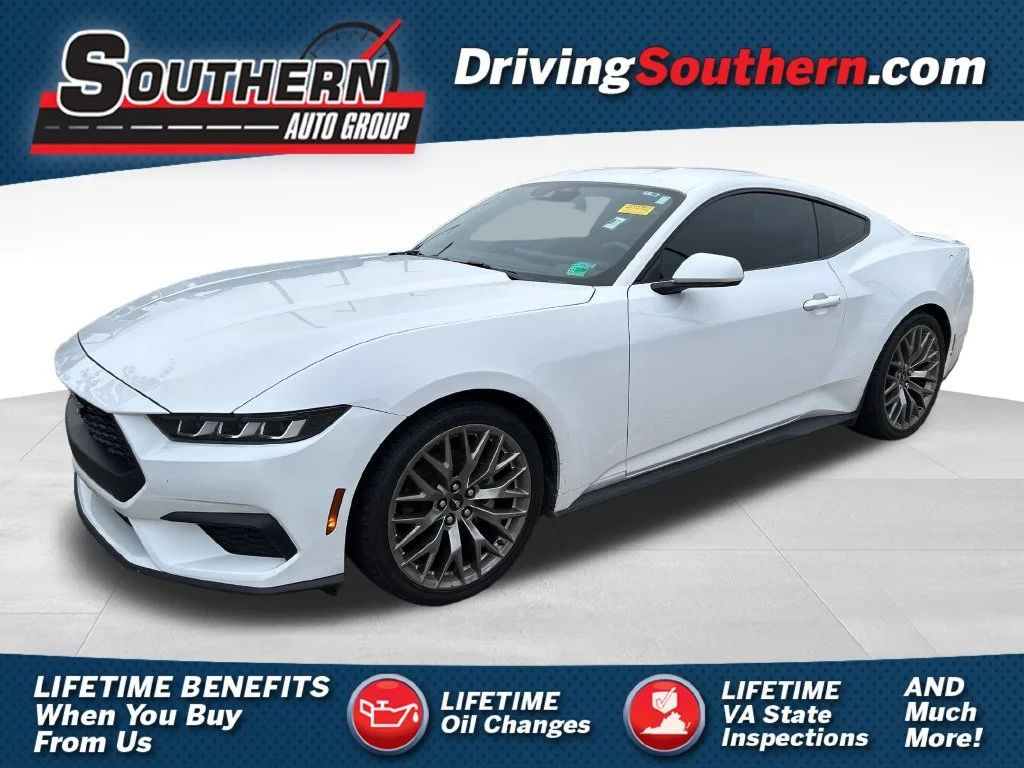 Used 2024 White Ford EcoBoost Premium image 1