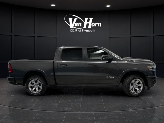 New 2026 Granite Crystal Metallic Clear-Coat Exterior Paint RAM Big Horn/Lone Star image 2