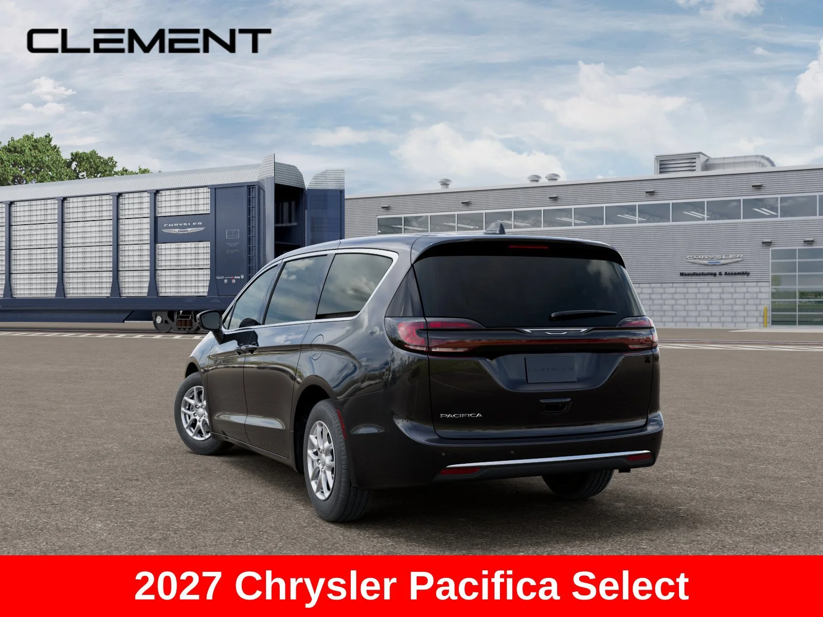 New 2027 Diamond Black Crystal Pearl-Coat Paint Chrysler Select image 4