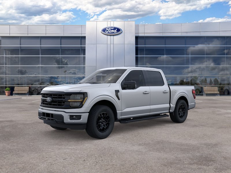 New 2026 Iconic Silver Metallic Ford XLT image 1