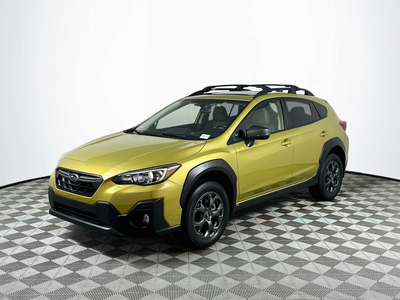 Certified Used 2021 Plasma Yellow Pearl Subaru Sport image 3