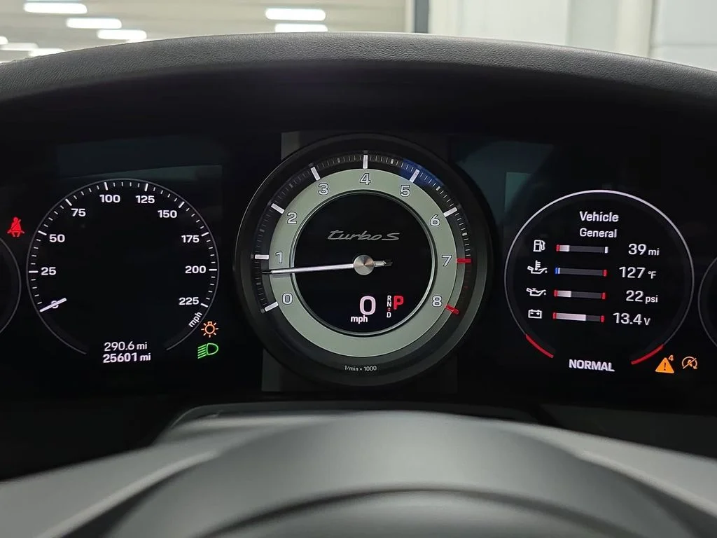 Certified Used 2021 White Porsche Turbo S image 14