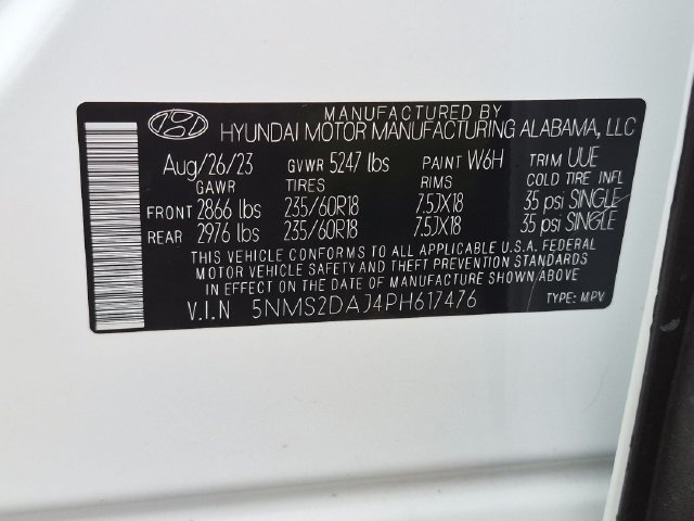 Used 2023 White Hyundai SEL image 32