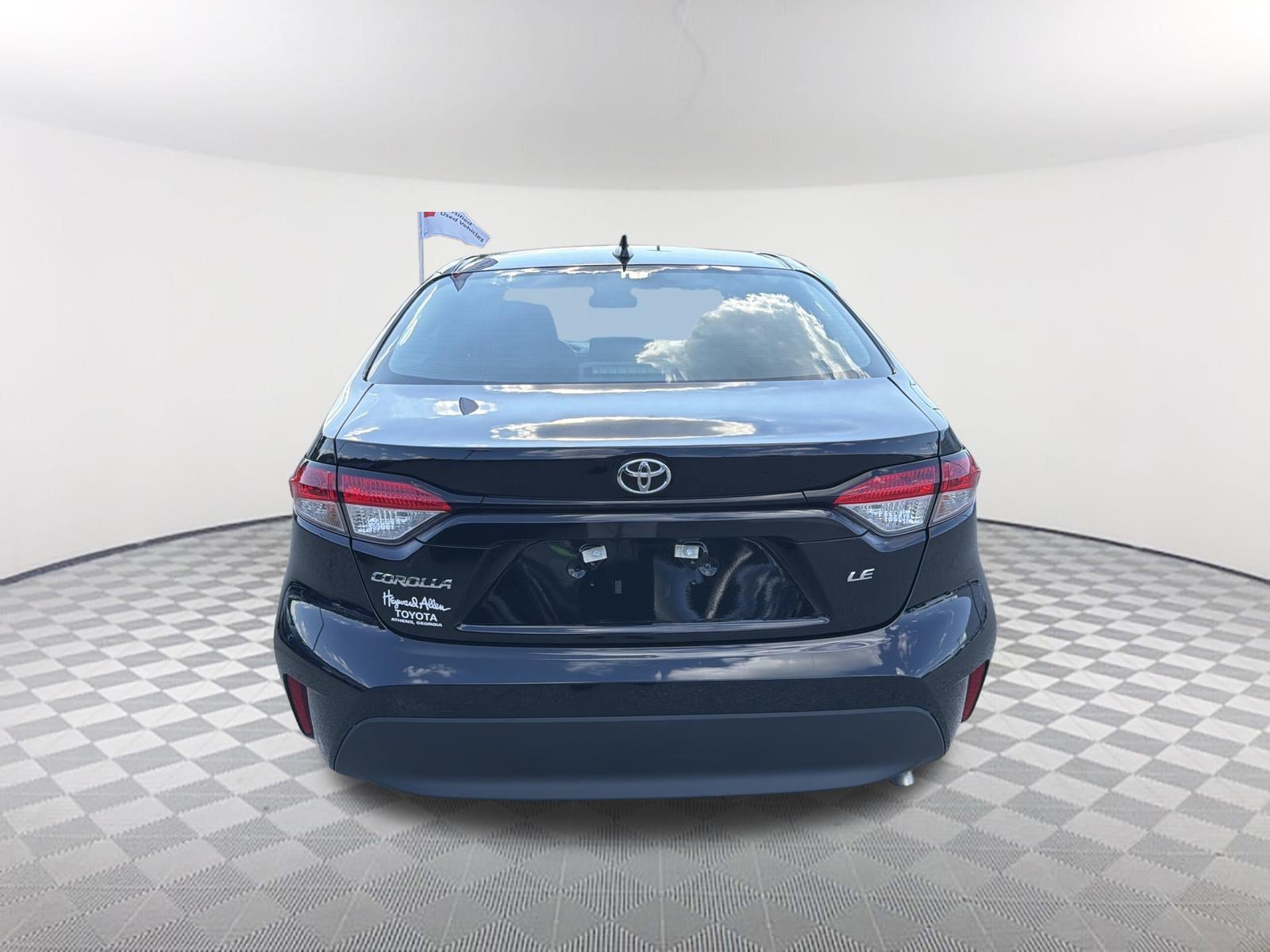 Certified Used 2025 Midnight Black Metallic Toyota LE image 16