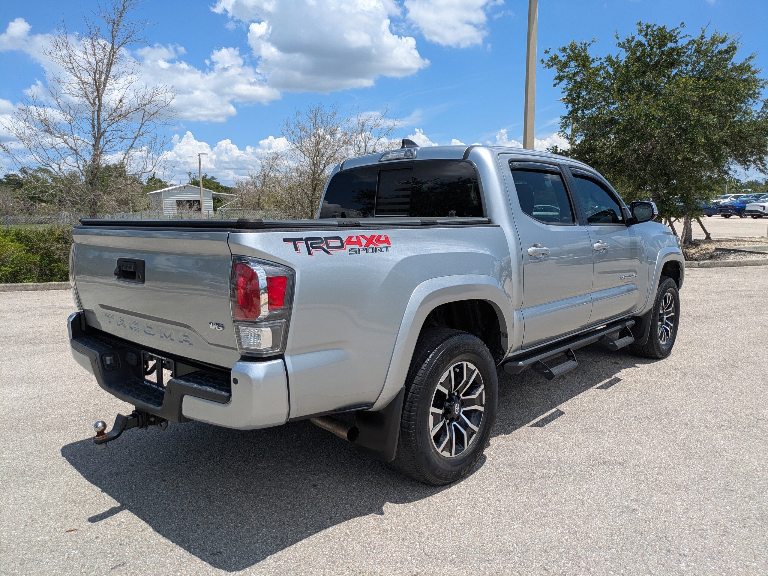 Used 2022 Celestial Silver Metallic Toyota TRD Sport image 4