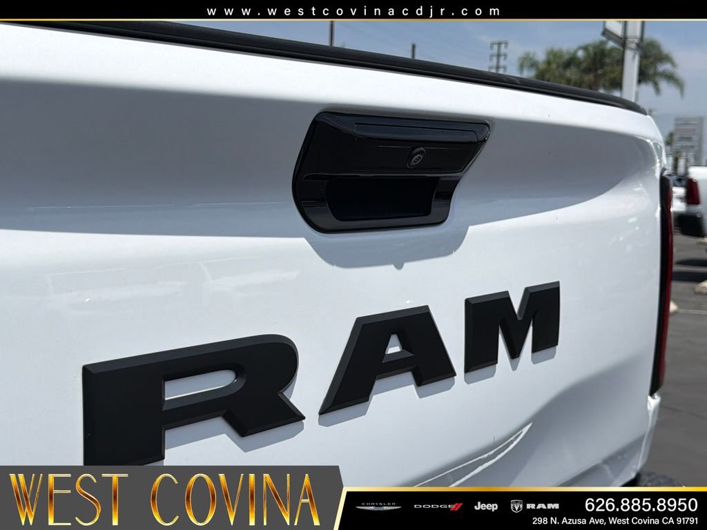 New 2025 Bright White Clear-Coat Exterior Paint RAM Laramie image 23