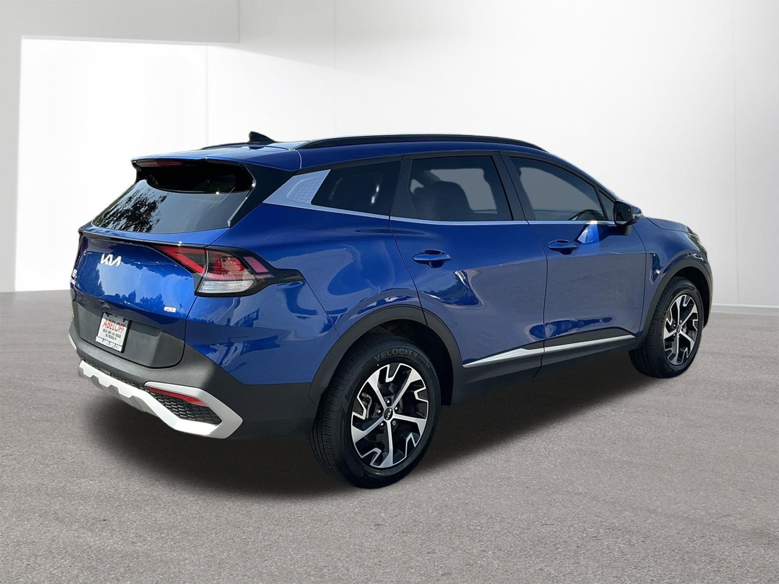 Used 2025 Sapphire Blue Kia EX image 3