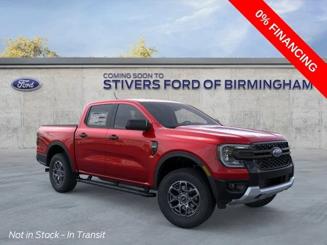 New 2026 Ruby Red Metallic Tinted Clearcoat Ford XLT image 1