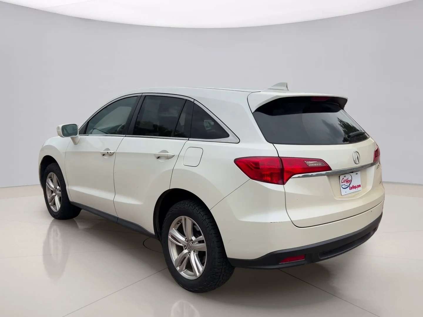 Used 2014 White Acura TECH PKG image 3