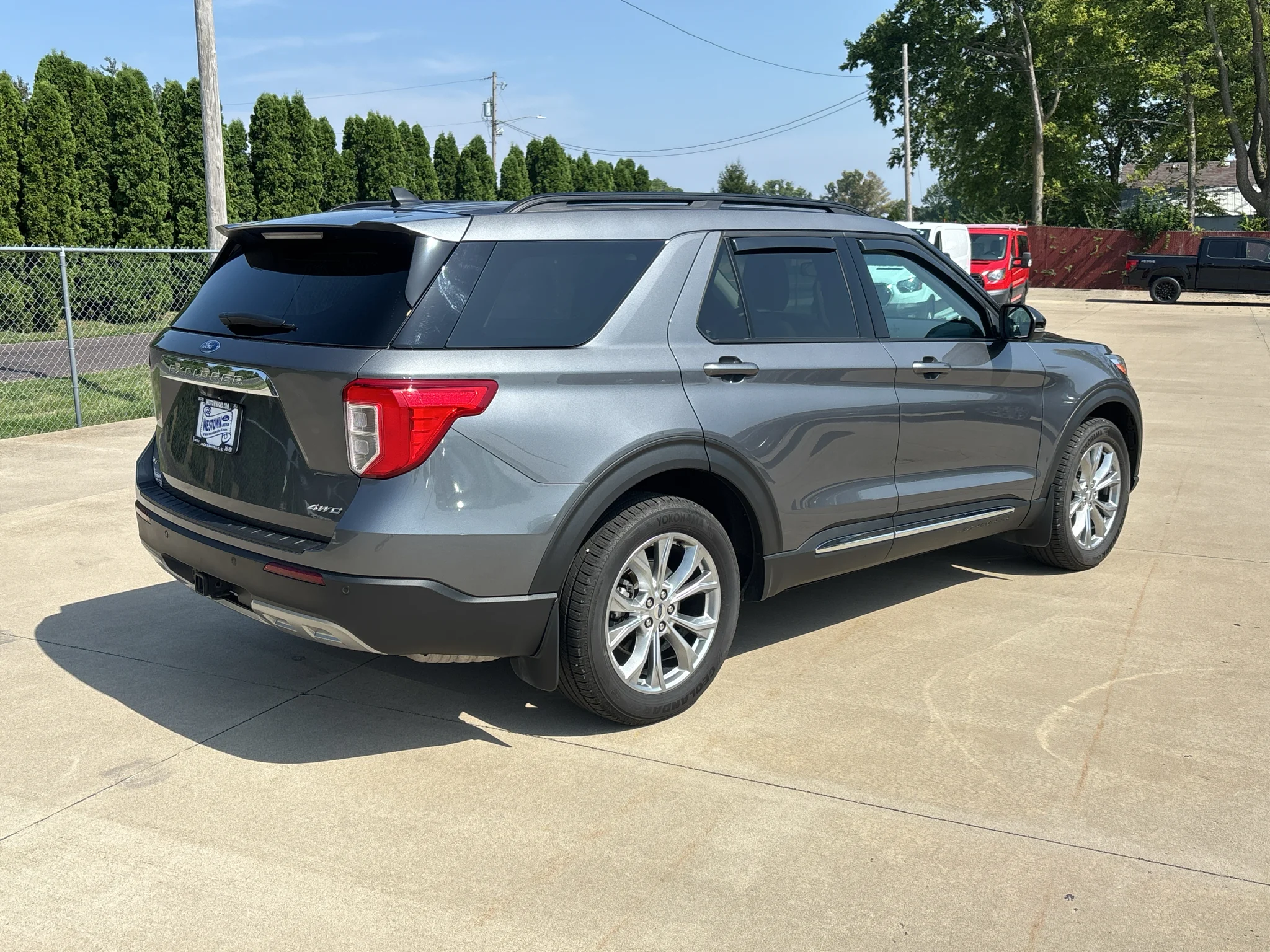 Used 2024 Carbonized Gray Metallic Ford XLT image 5