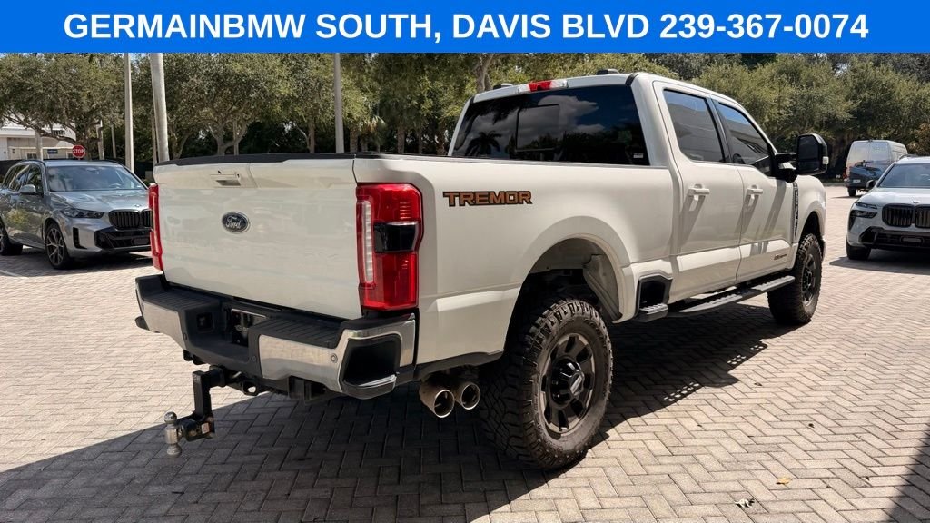 Used 2024 White Metallic Ford Lariat image 18