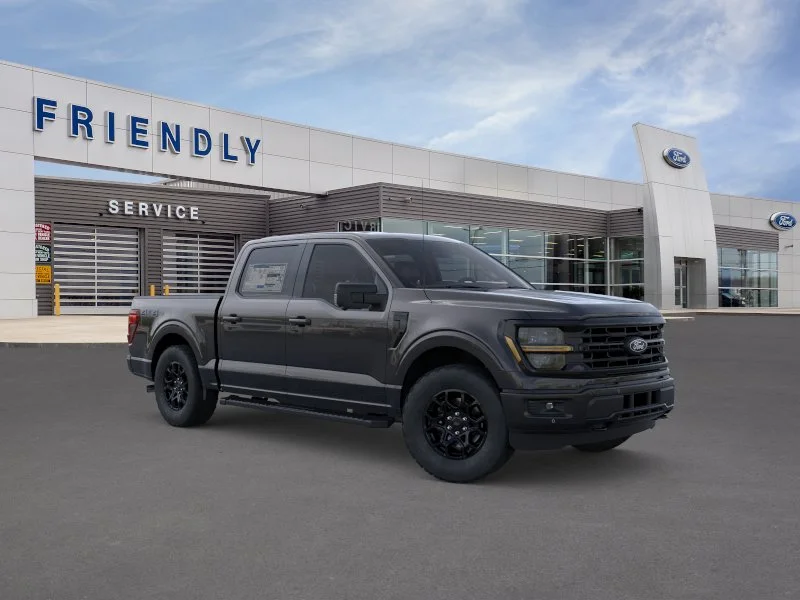 New 2026 Agate Black Metallic Ford XLT image 7