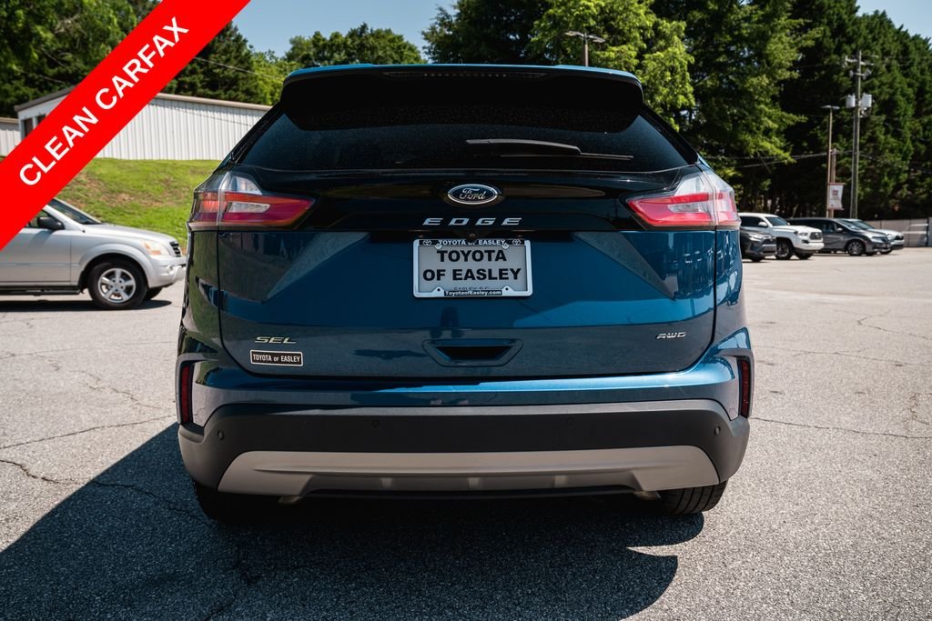 Used 2024 Blue Metallic Ford SEL image 6