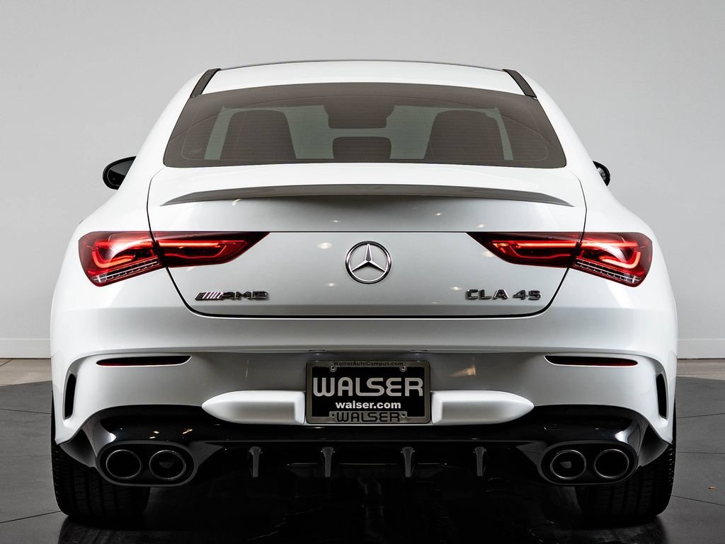 Used 2023 Digital White Metallic Mercedes-Benz CLA 45 AMG® image 7
